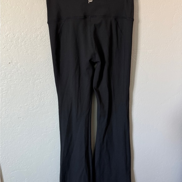 Black Women's Flared Pants - Picture 2 of 2
